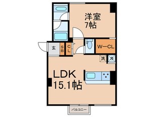 カーサフォーラムの物件間取画像